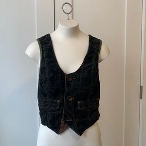 Free People Corduroy Vest